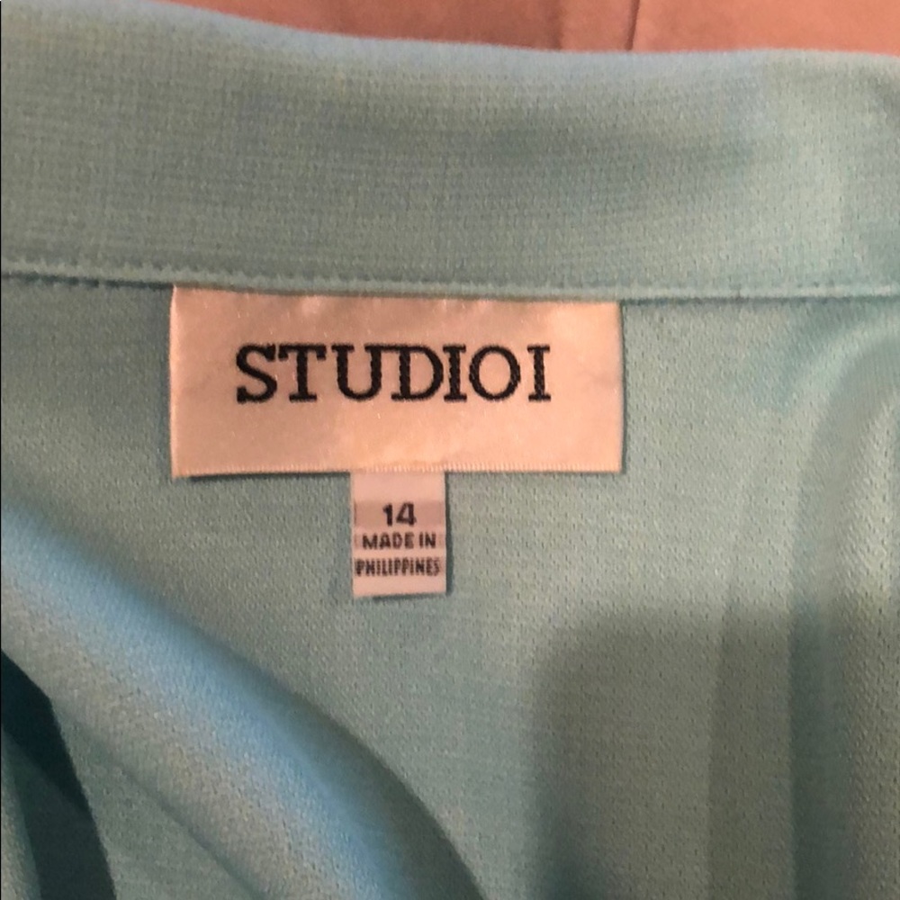 Tiffany Blue Jacket - Size 14 - Picture 6 of 6